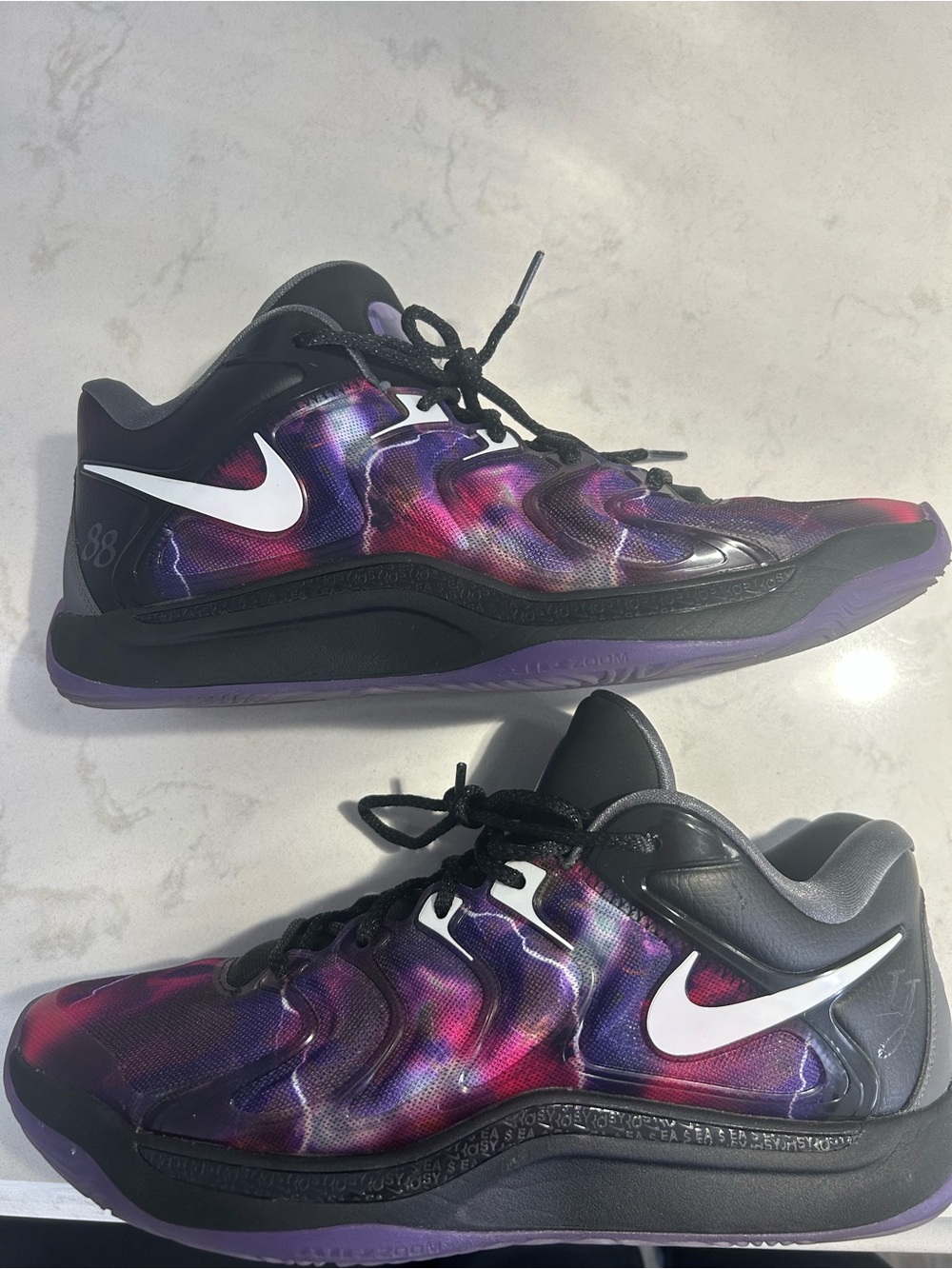 Nike KD 17 Metro Boomin Black Basketball HJ4464-001 Men's Size 11.5 - USED